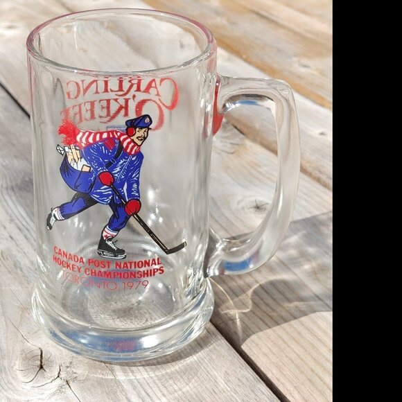 Vintage Carling O'Keefe Award Beer Mug Stein Trio - Picture 5 of 5